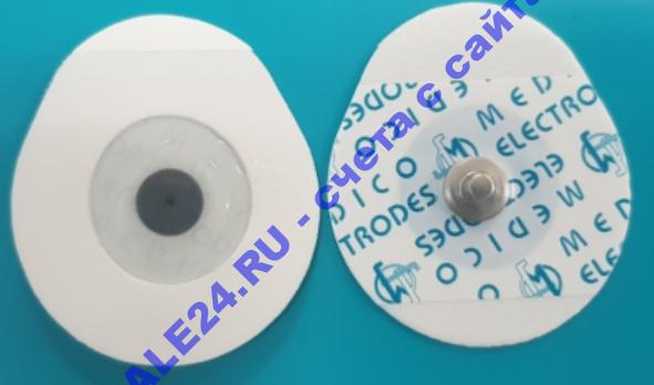 Электрод для ЭКГ MSGLT-05MG 40х36мм одноразовый твердый гель